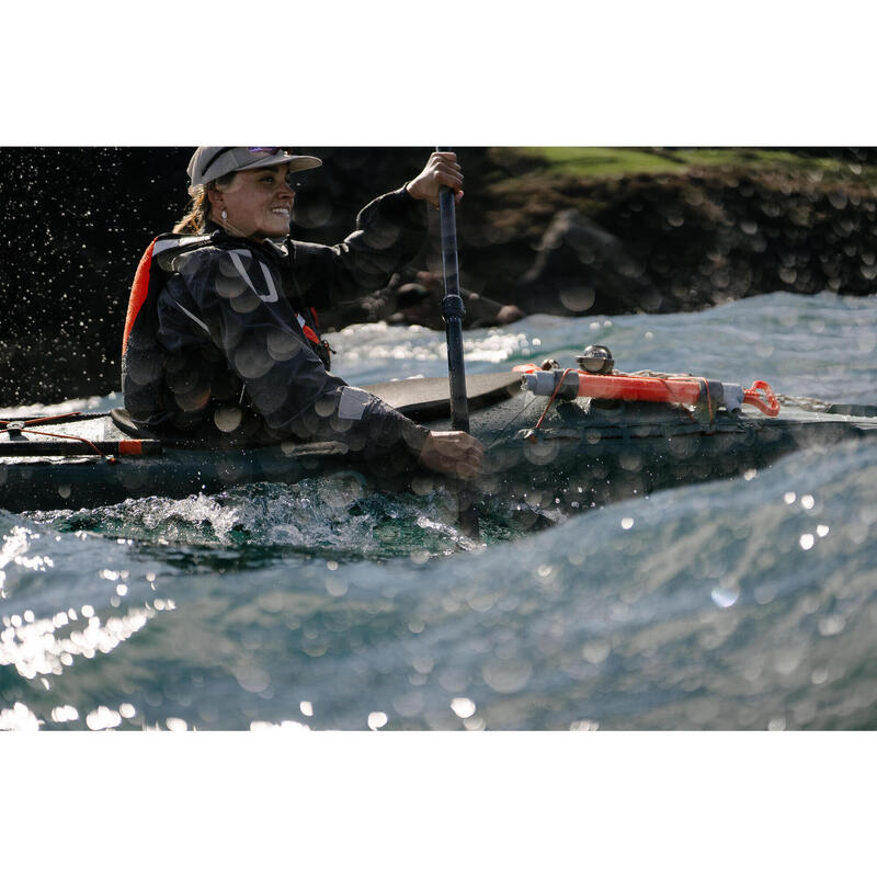 Geacă ușoară navigație Offshore Pro Series Gri carbon Bărbați