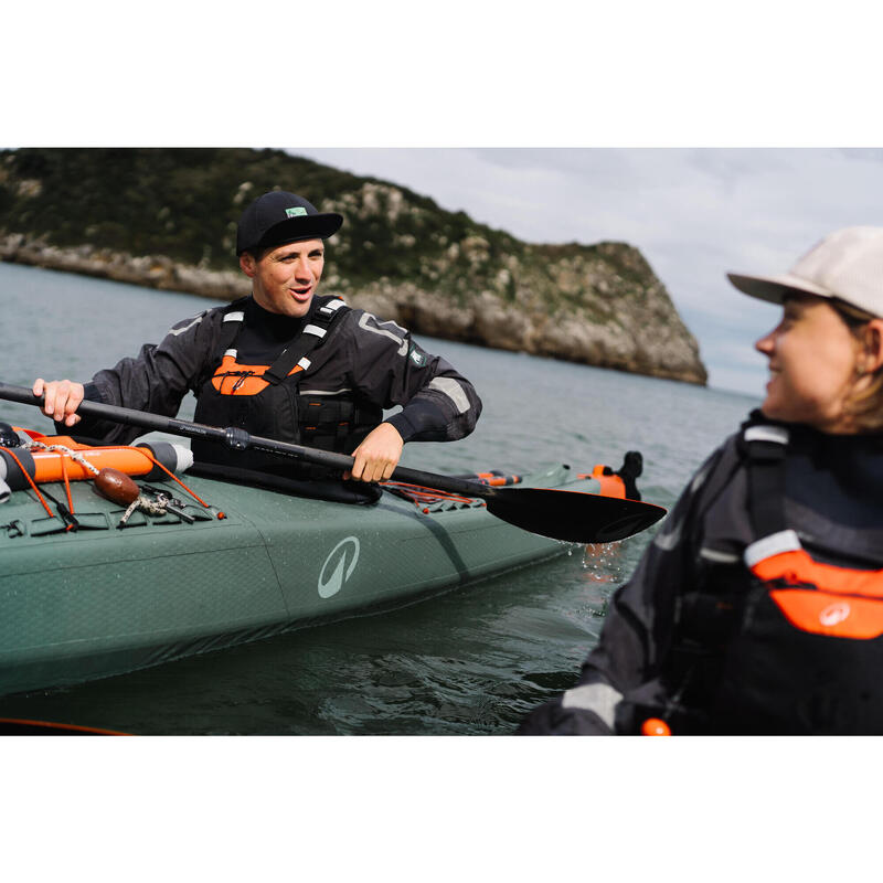 Geacă ușoară navigație Offshore Pro Series Gri carbon Bărbați