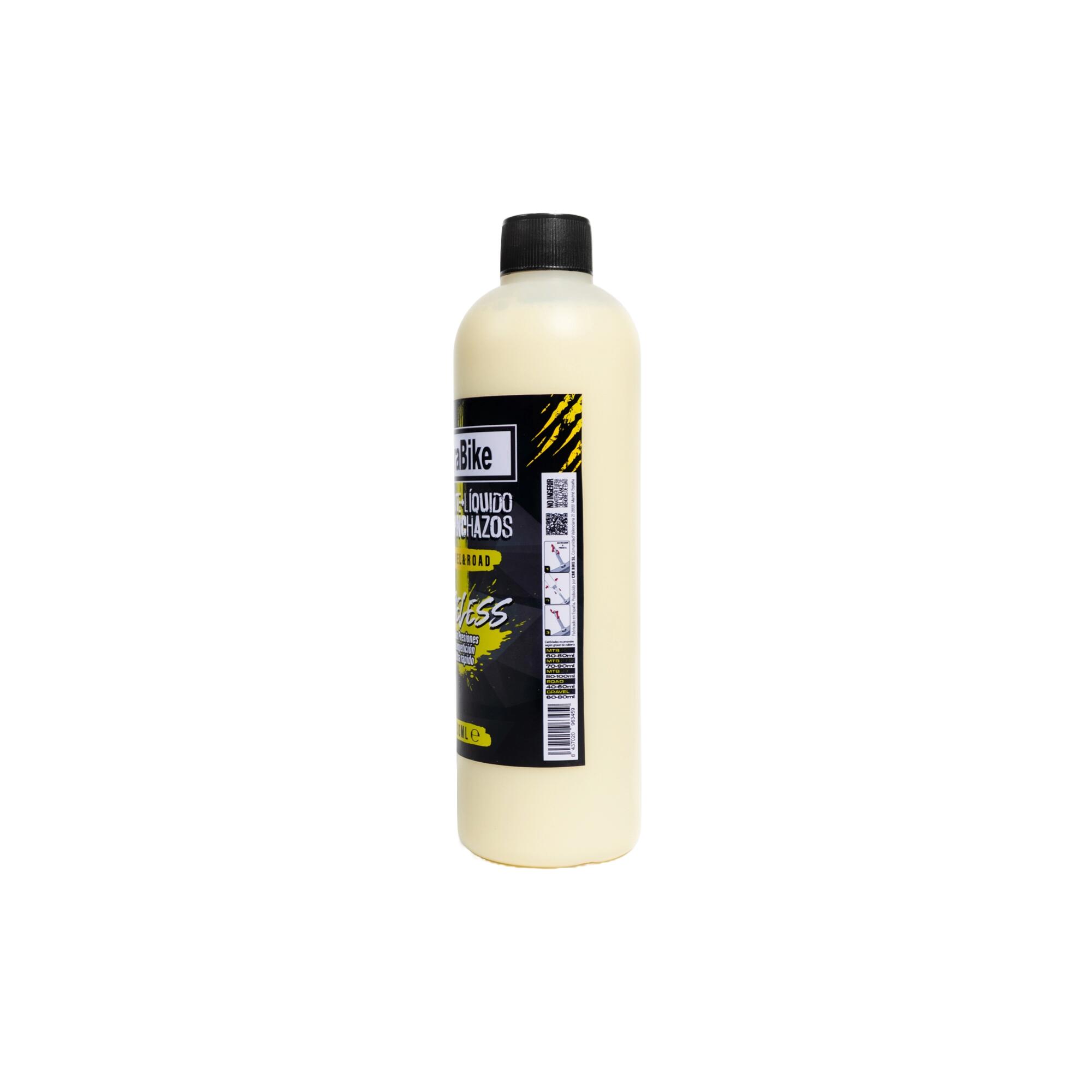 Liquido antipinchazos tubeless Cerabike Road&Gravel competicion 530ml 6/6