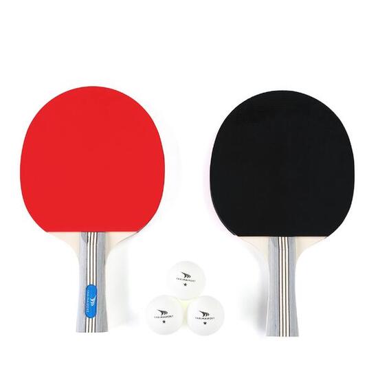 Zestaw do tenisa stołowego Yakimasport - 2 rakietki i 3 piłeczki