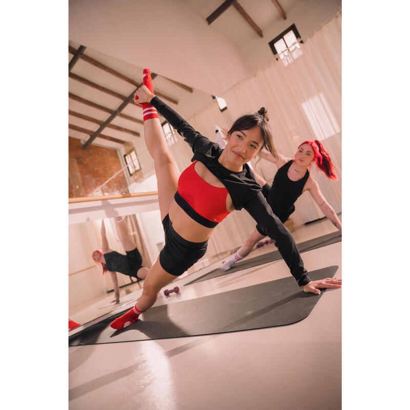 Yoga Matı - 185 × 65 cm × 4 mm - Siyah - Grip+