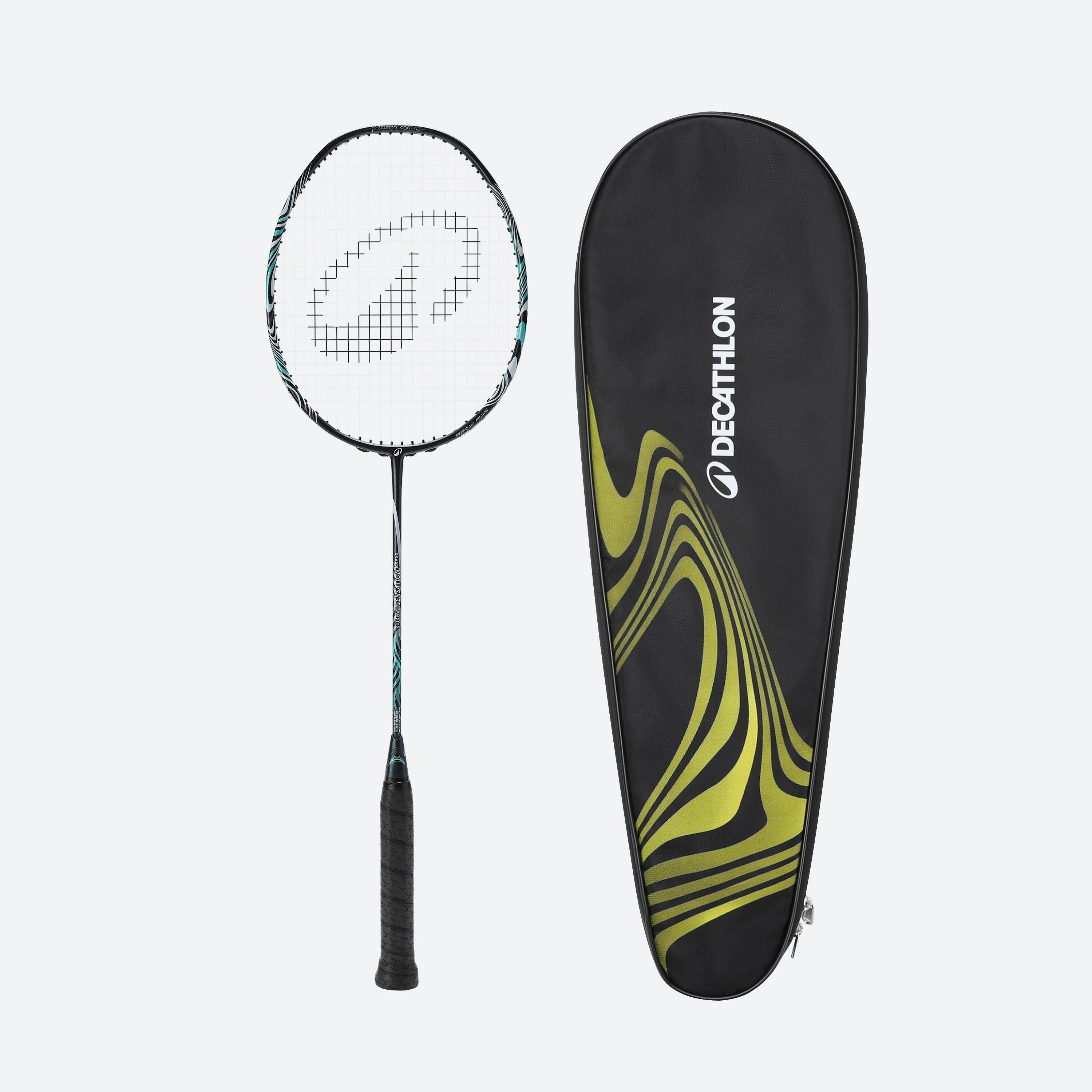 BADMINTON ADULT RACKET BR SENSATION 960 GREY -  1