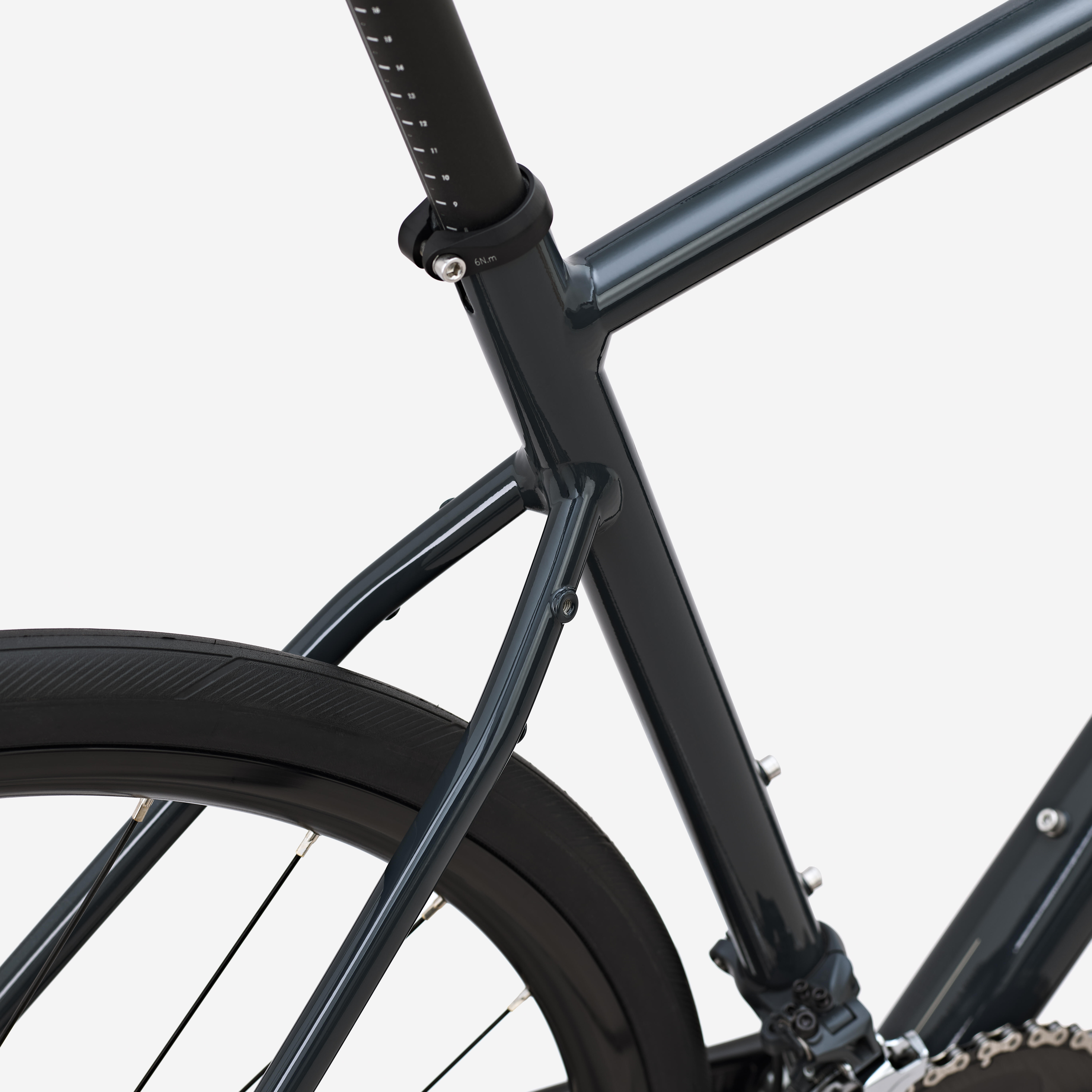 BICICLETA DE RUTA EDR MICROSHIFT SWORD 2X10 - CUADRO ALUMINIO GRIS