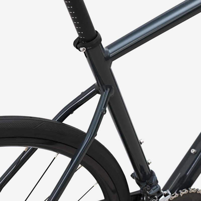 Vélo route endurance Microshift Sword 2x10v - EDR AF Gris foncé