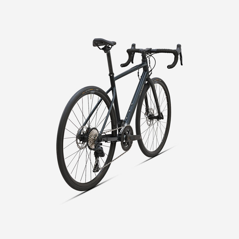 Bicicletă de șosea Endurance Microshift Sword 2x10v - EDR AF Gri închis