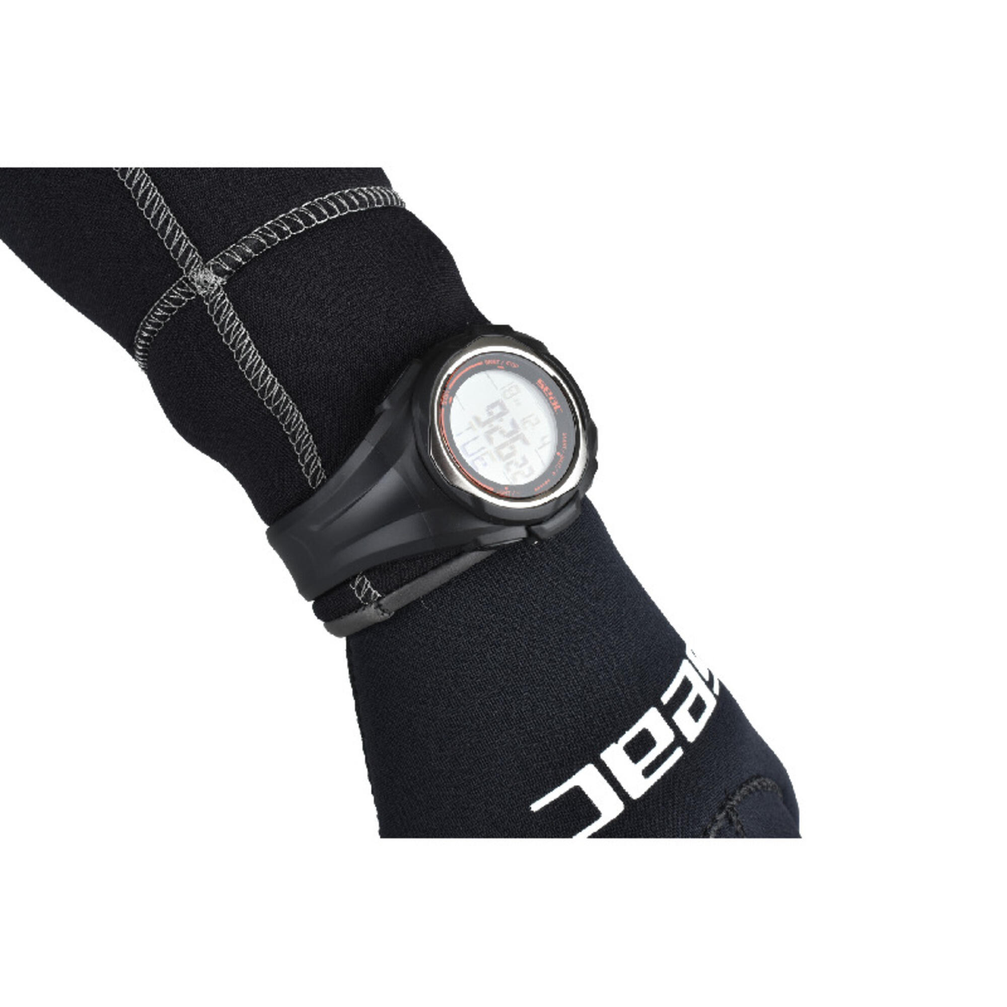 Orologio apnea SEAC Partner nero 5/6