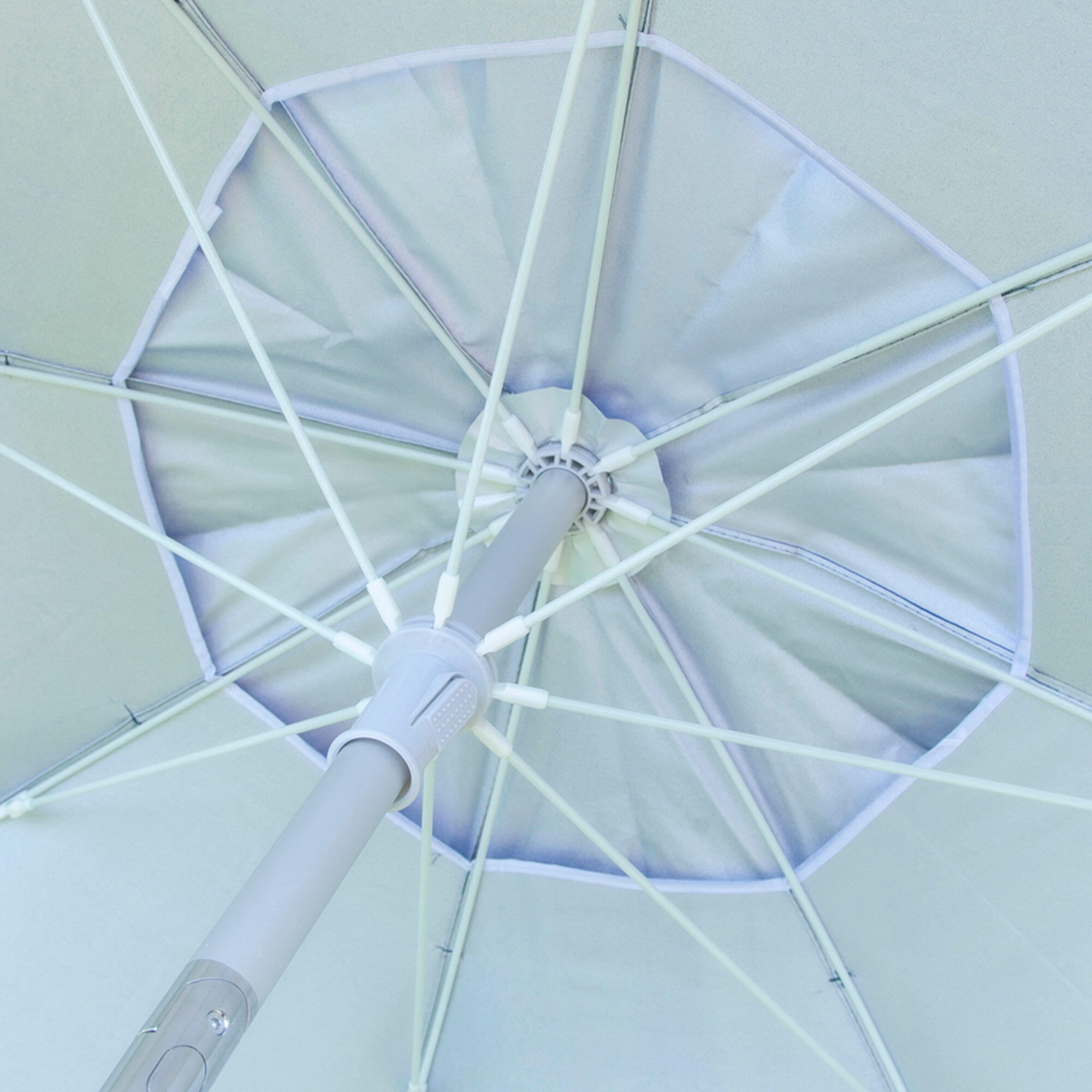 Royal Gardineer ombrellone parasole: Ombrellone a 2 parti con protezione solare UV30, reso di spedizione (ombrelloni da spiaggia uv