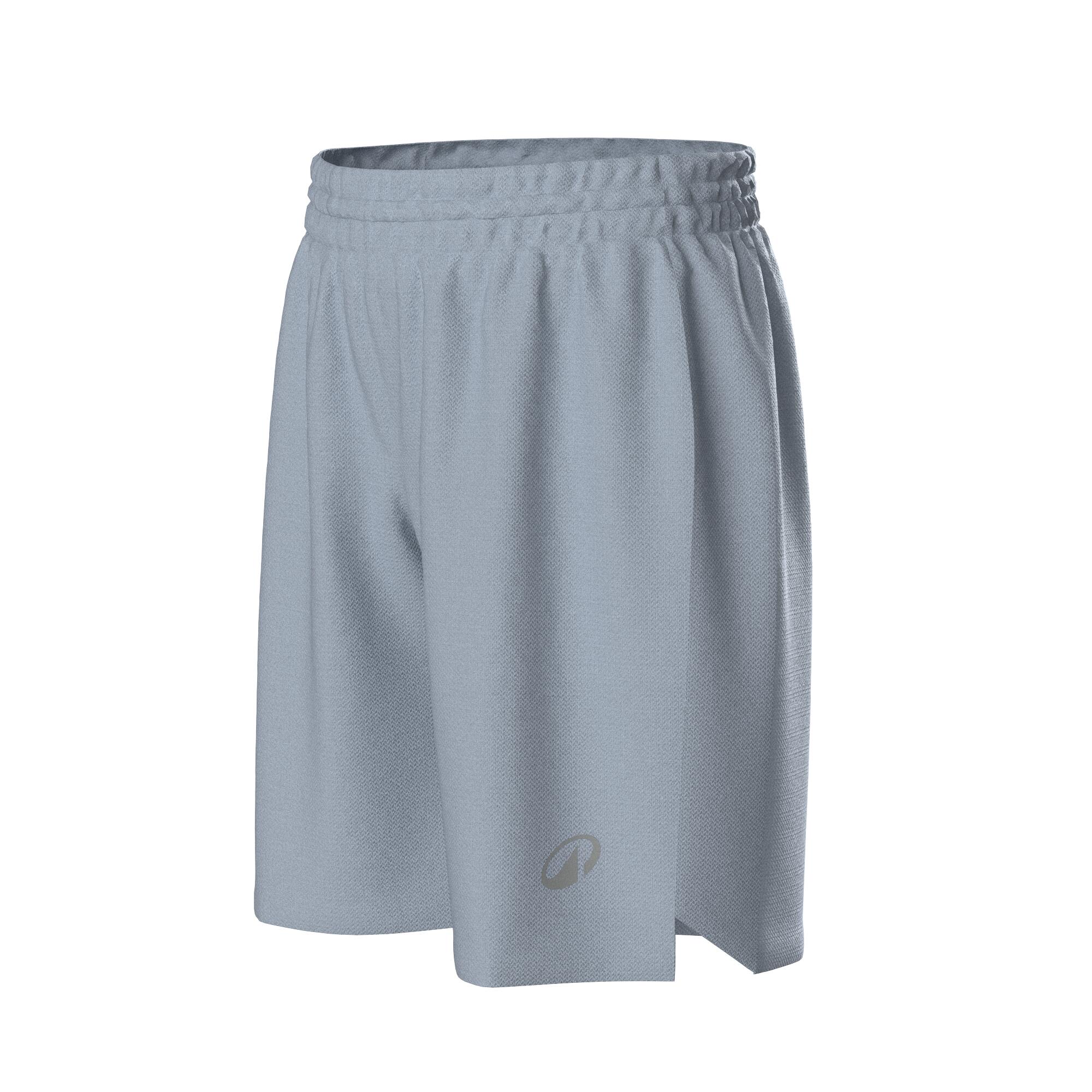Kids'/Junior Basketball Shorts SH500 - Grey Blue