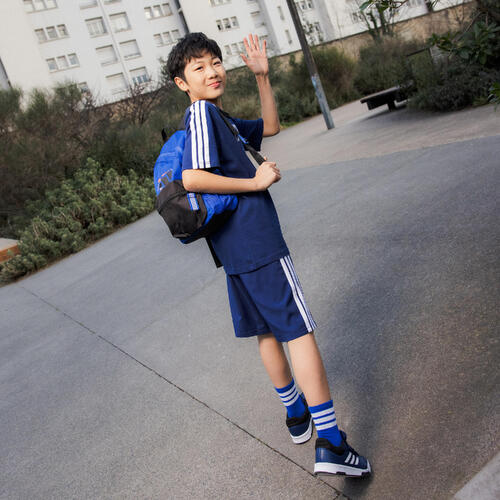 Short de sport enfant, bleu
