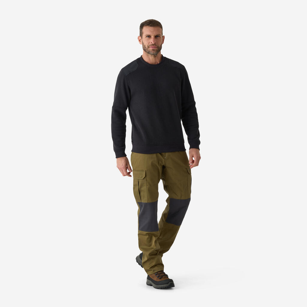 Jagdhose Steppe 500 Cargo strapazierfähig zweifarbig 