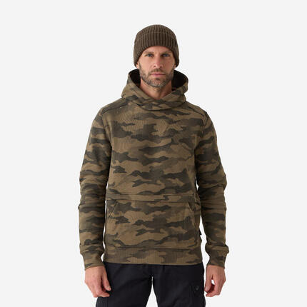 SWEAT-SHIRT CAPUCHE CHASSE CAMO HALFTONE 500