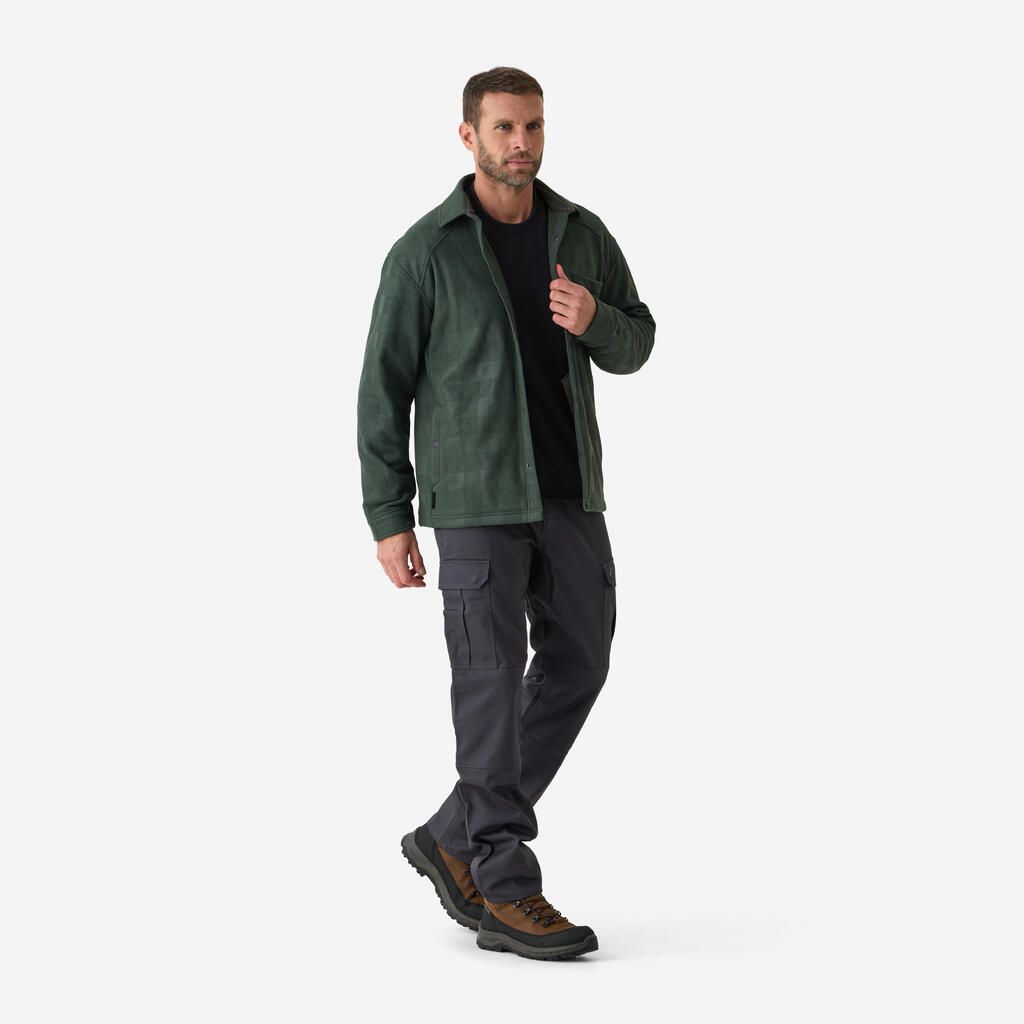 Jagdhose Steppe 500 Cargo strapazierfähig grau 