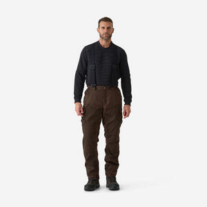 Pantalón Solognac 900 Adulto Marrón Cálido Silencioso