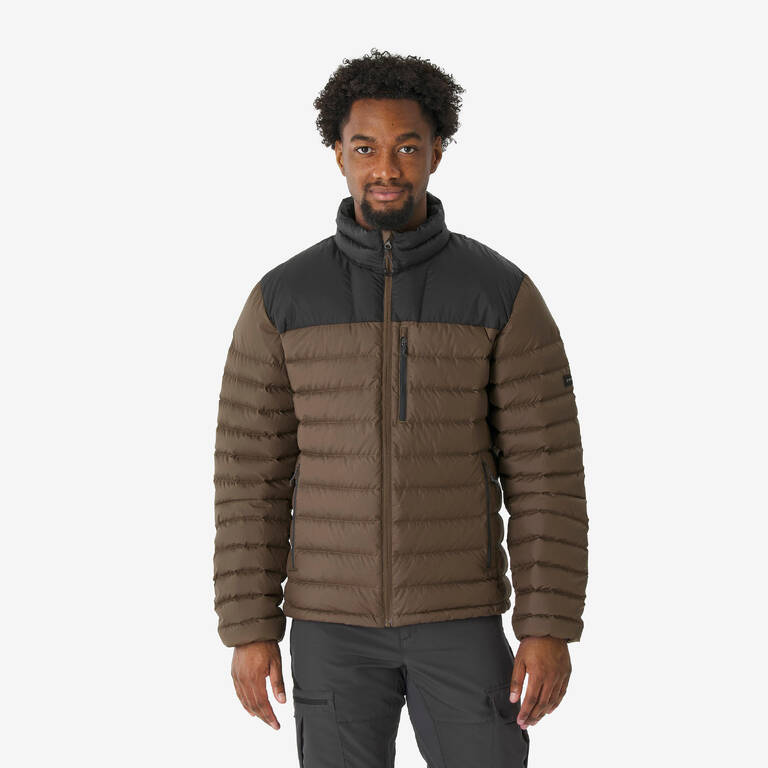 Men’s Hiking Down Jacket -10°C MH500 - Brown