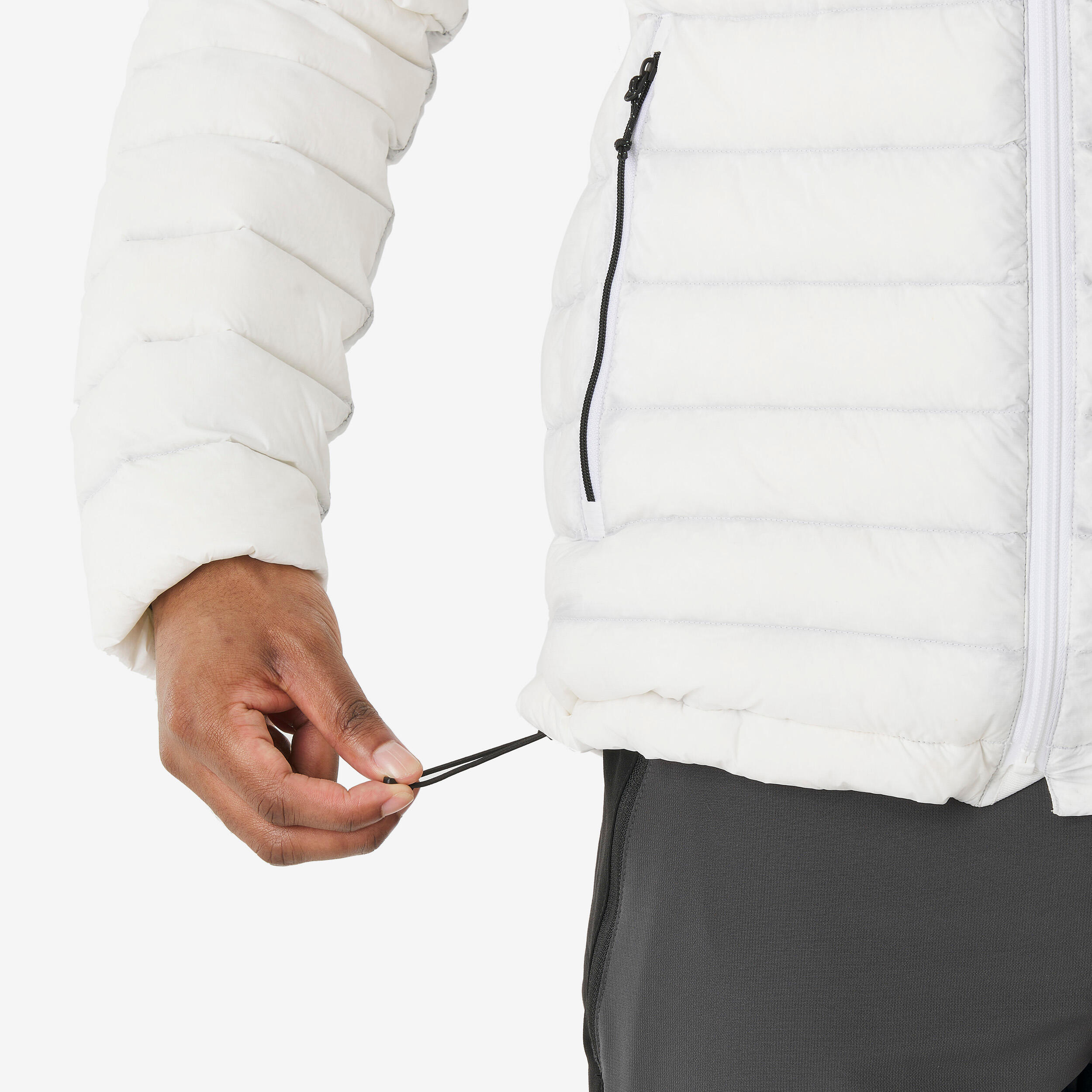 Manteau d'hiver en duvet avec capuchon  homme – MT 500 - FORCLAZ