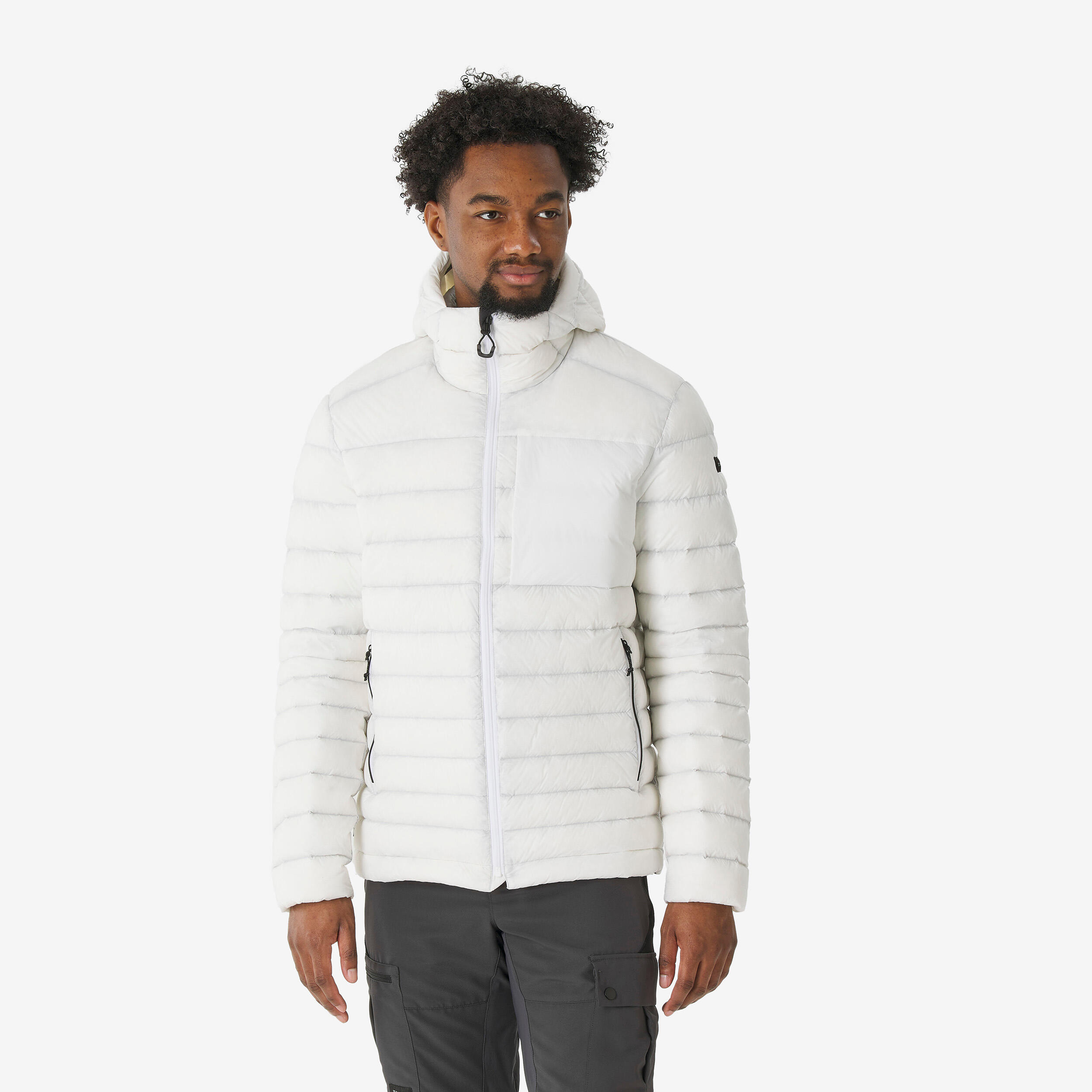 Men’s MT500 -10°C Trekking Padded and Hooded Jacket - White