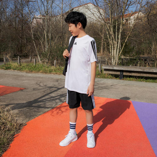 T-shirt de sport enfant, blanc