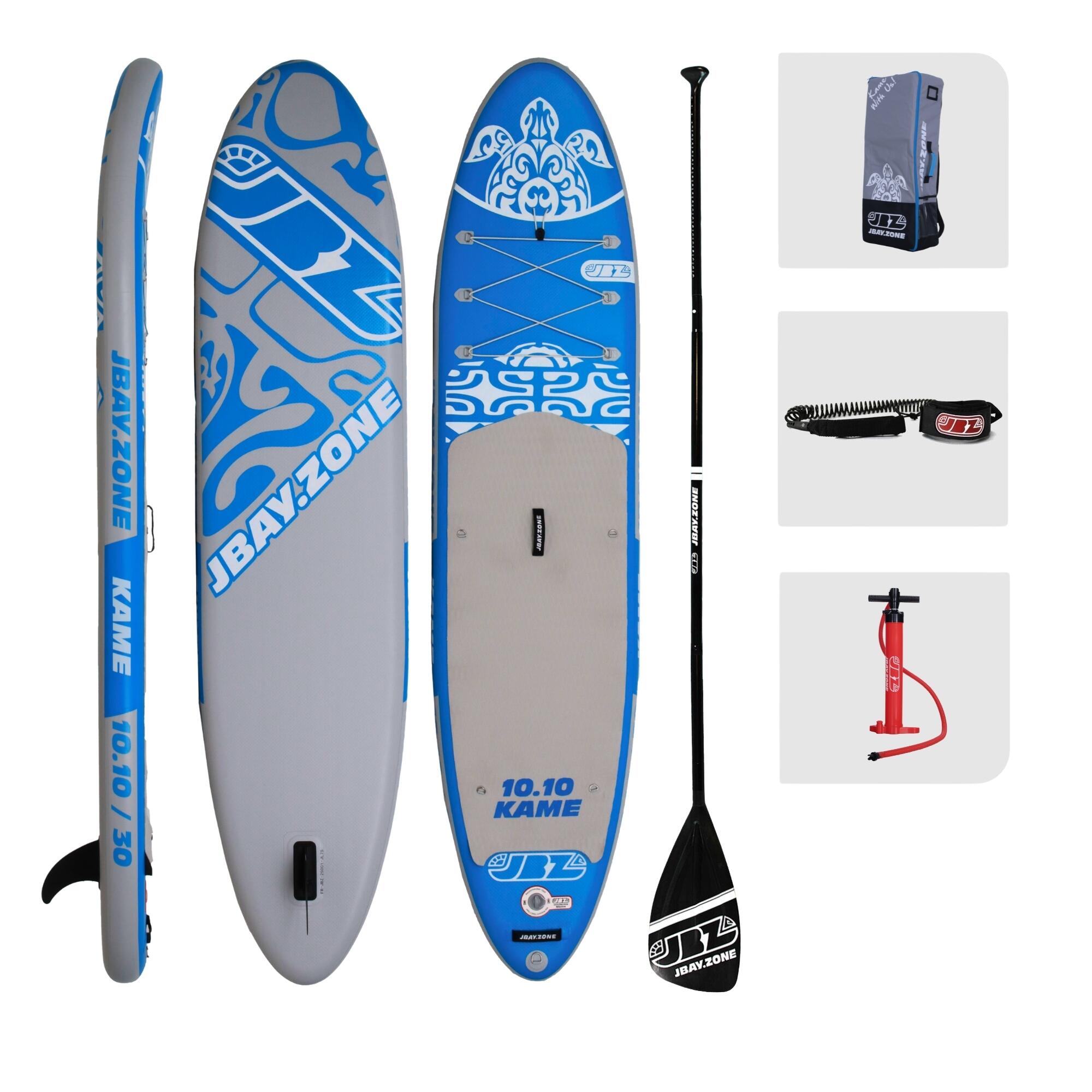 JBAY.ZONE SUP gonfiabile K250B KAME Jbay.Zone 10'10" azzurro