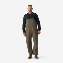 Salopette imperméable homme coupe vent 500 vert