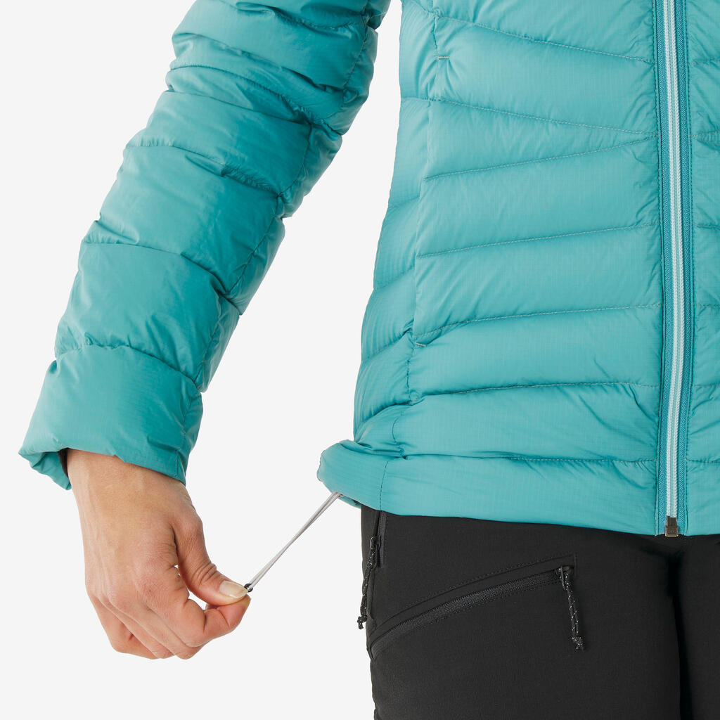 Doudoune à capuche en duvet de trek montagne - MT500 -10 °C - Femme