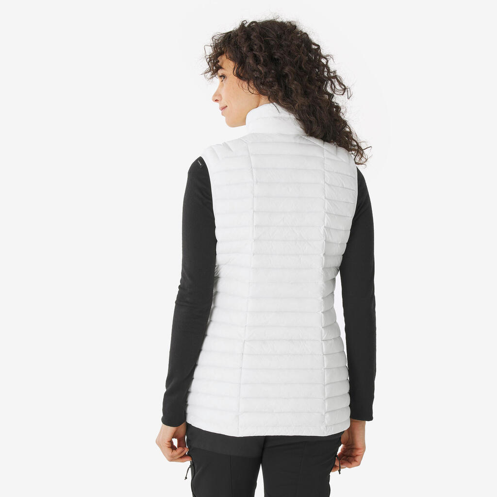 Women’s Mountain Trekking Sleeveless Down Gilet - MT100