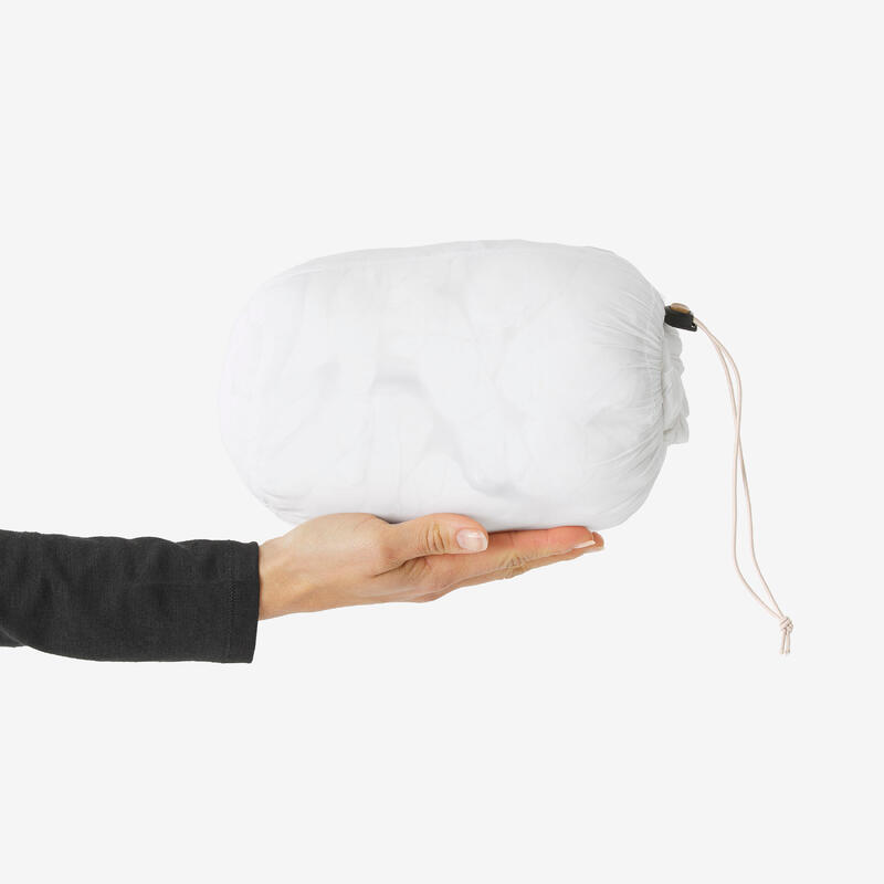 Geacă din puf Trekking la munte MT500 -10°C Material nevopsit Damă