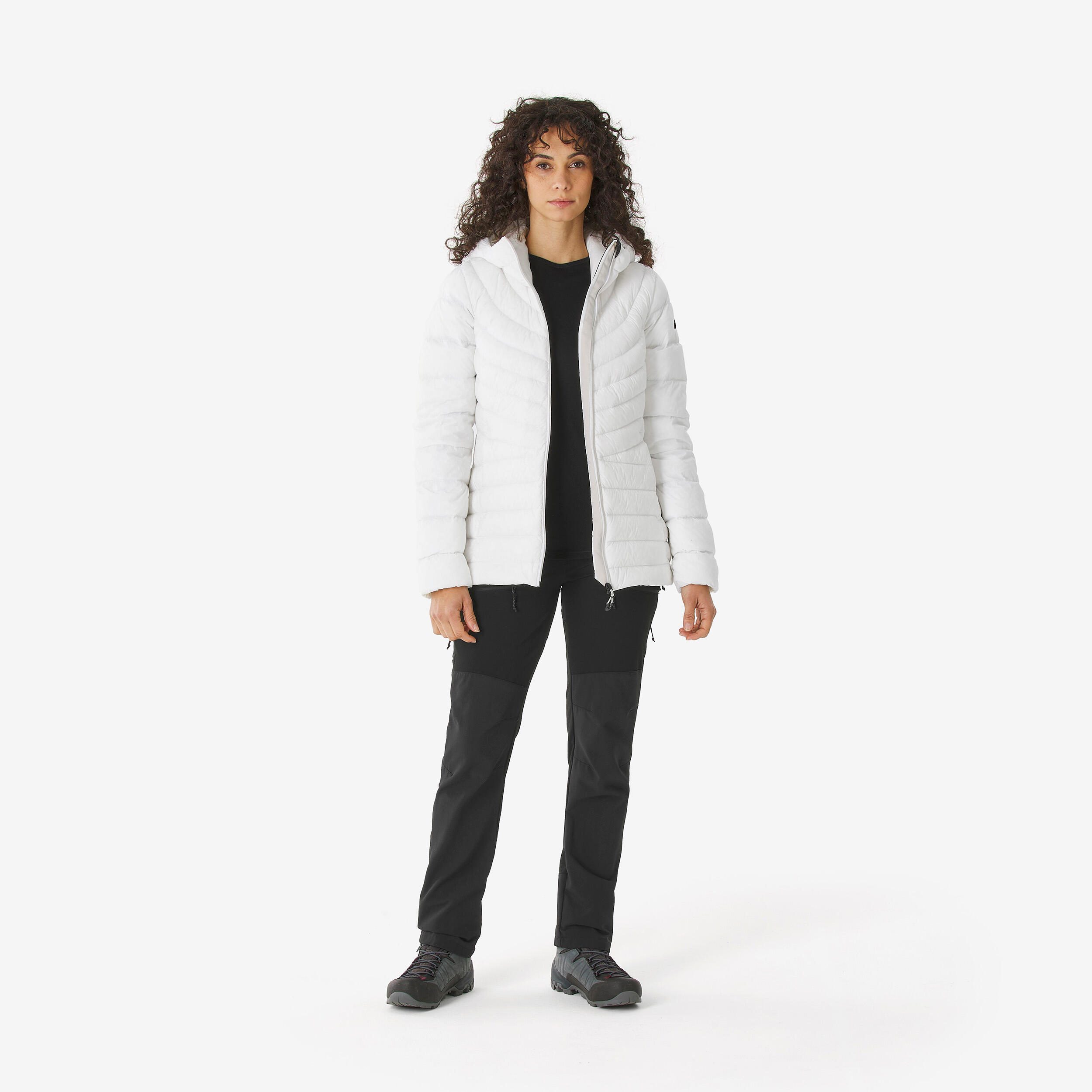 Piumino trekking donna MT500 PIUMA | -10°C | bianco 2/17