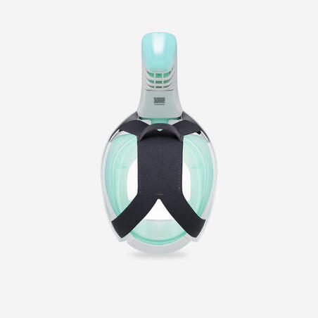 Маска дитяча Easybreath для снорклінгу (6-10 років/розмір XS) без сумки зелена
