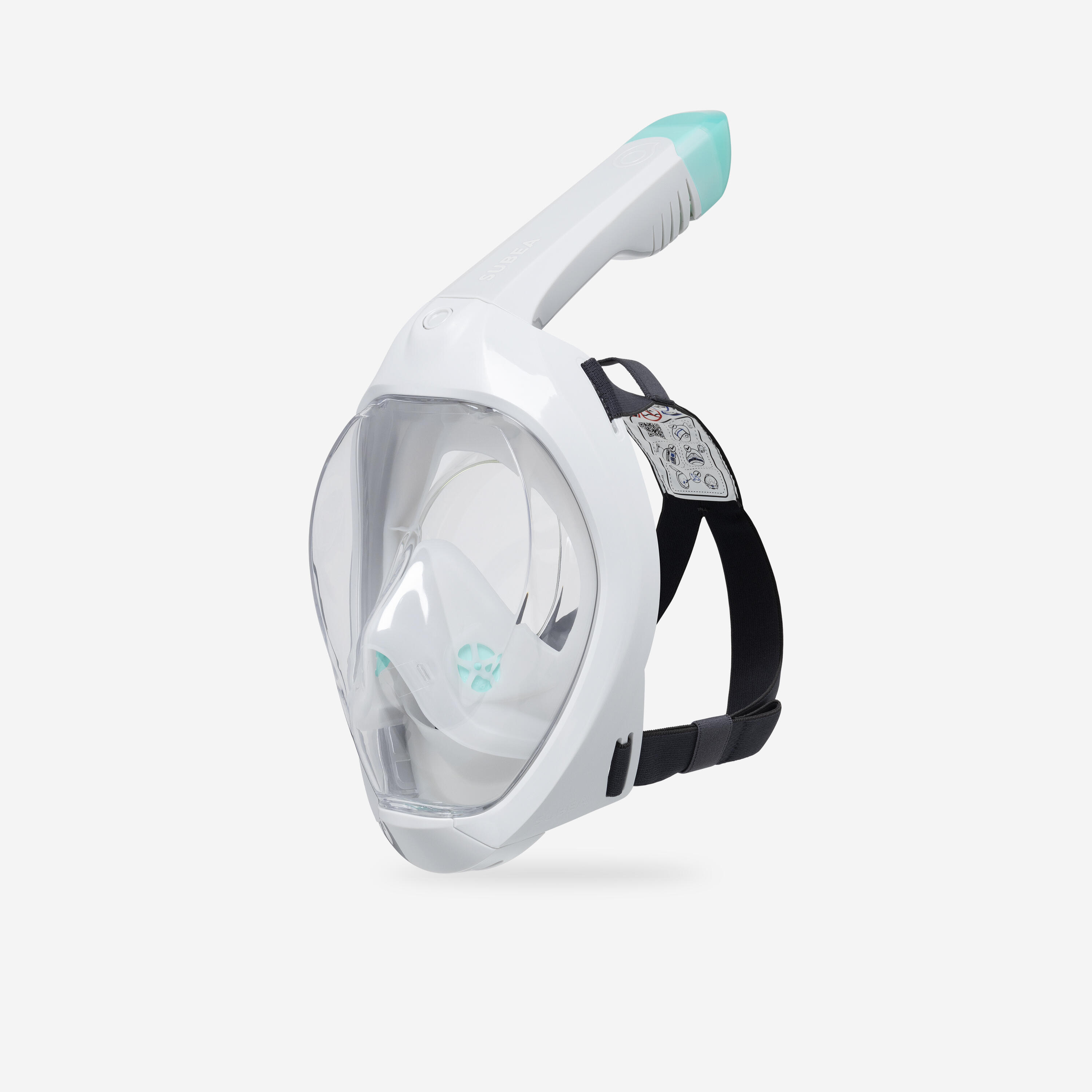 SUBEA Schnorchelmaske Wasseroberfläche Easybreath Damen/Herren ohne Tasche grau | 03608390821495 SUBEA Schnorchelmaske Wasseroberfläche Easybreath Damen/Herren ohne Tasche grau | 03608390821495