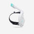 Adult Easybreath snorkelling surface mask - grey. no bag
