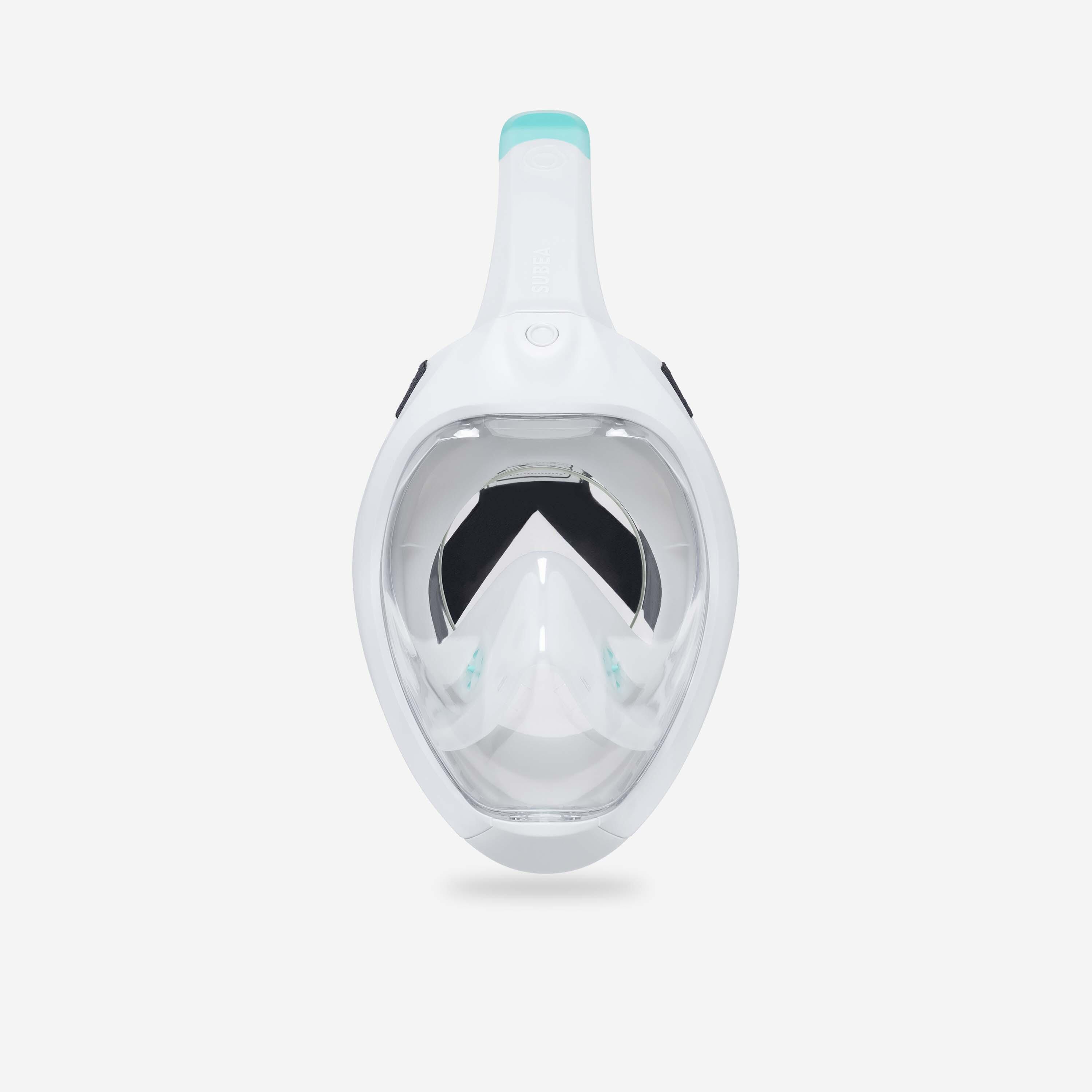 Adult Easybreath snorkelling surface mask grey -no bag-