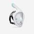 Adult Easybreath snorkelling surface mask - grey. no bag