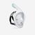 Masque easybreath snorkeling de surface adulte, gris -sans sac-
