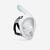 Masque easybreath snorkeling de surface adulte - gris. sans sac