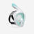 Masque easybreath snorkeling enfant XS (6-10 ans) - SANS SAC - vert aquamarine