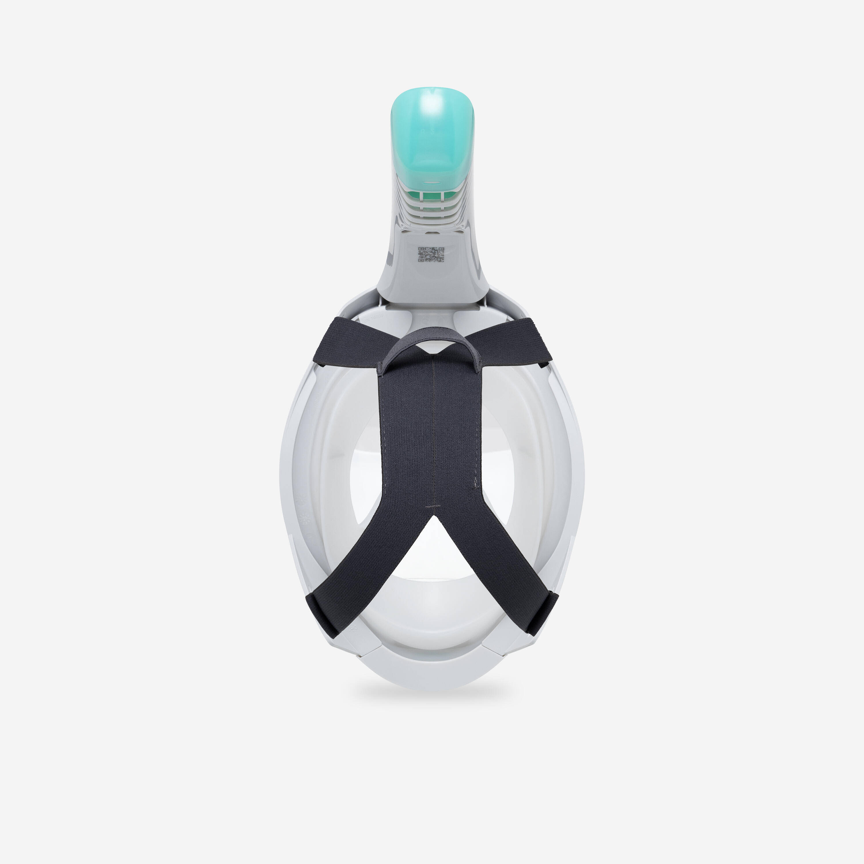 Adult Easybreath snorkelling surface mask grey -no bag- -  4