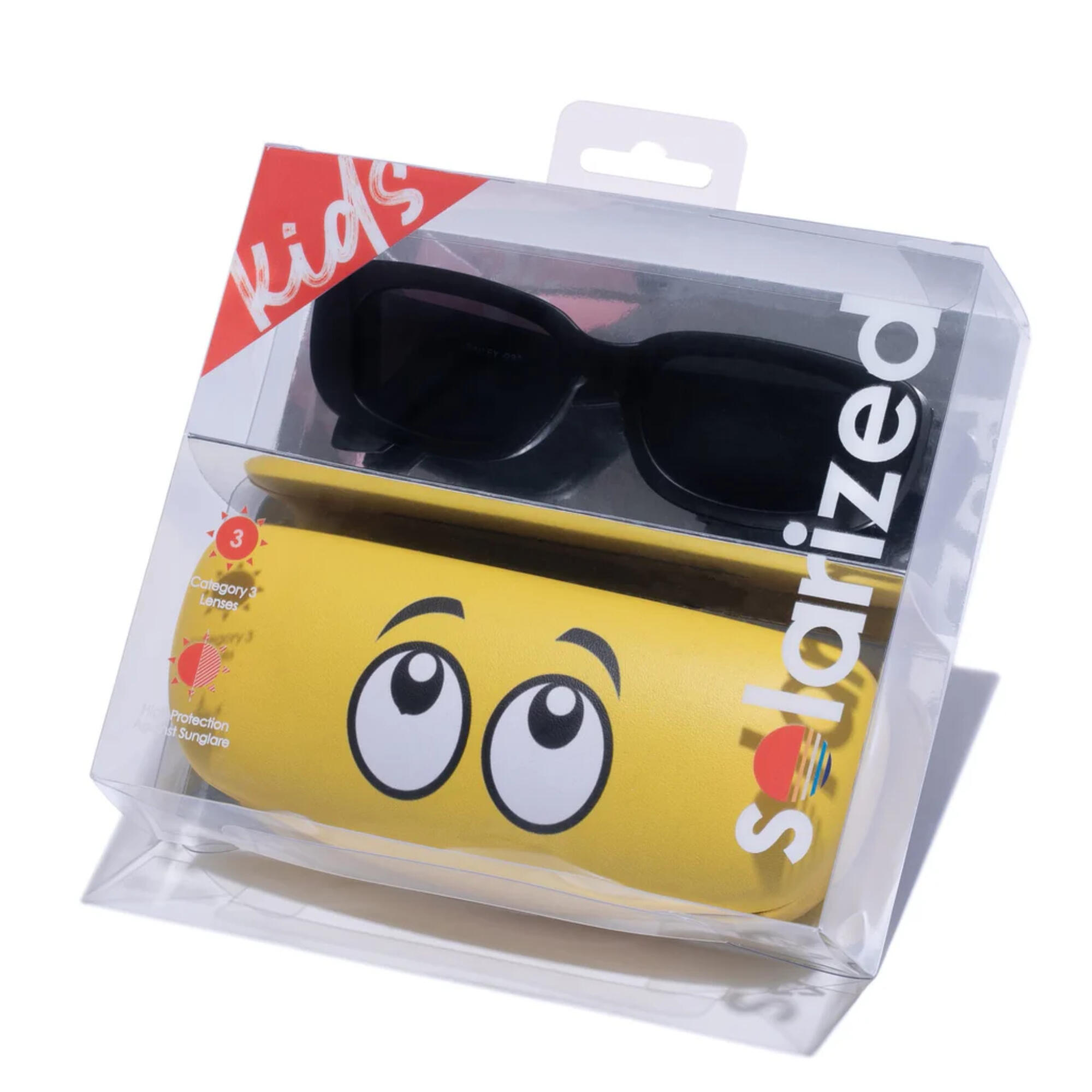 Solarized Kids Slim Y2K Pack Black - Smoke Mono