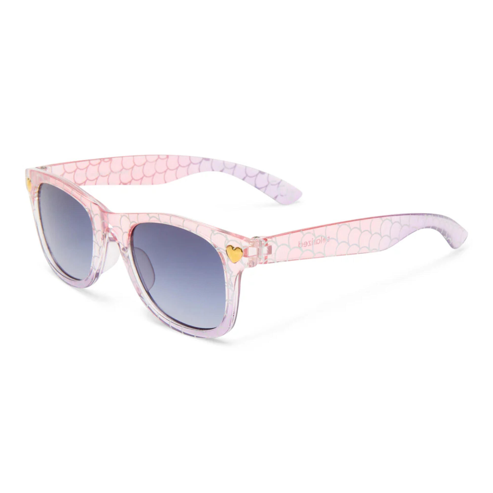 Solarized Kids Heart D-Frame Pink Mermaid - Warm Smoke Grad