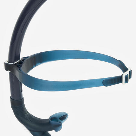 Трубка для плавання фронтальна розмір S/M синя