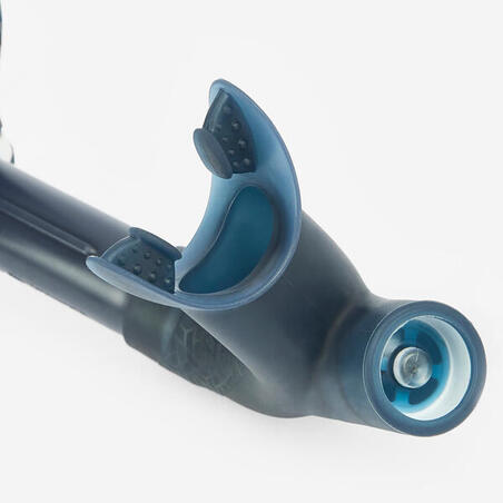 Трубка для плавання фронтальна розмір S/M синя