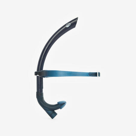 Трубка для плавання фронтальна розмір S/M синя