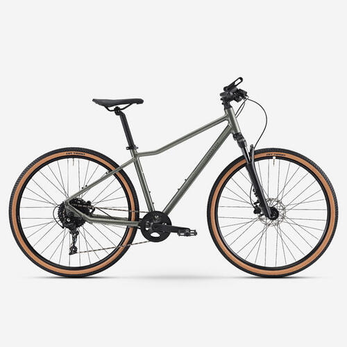 Vélo tout chemin cadre haut, ACTV 500 vert