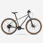 Bicicleta de Trekking Quadro Alto ACTV 500 Verde