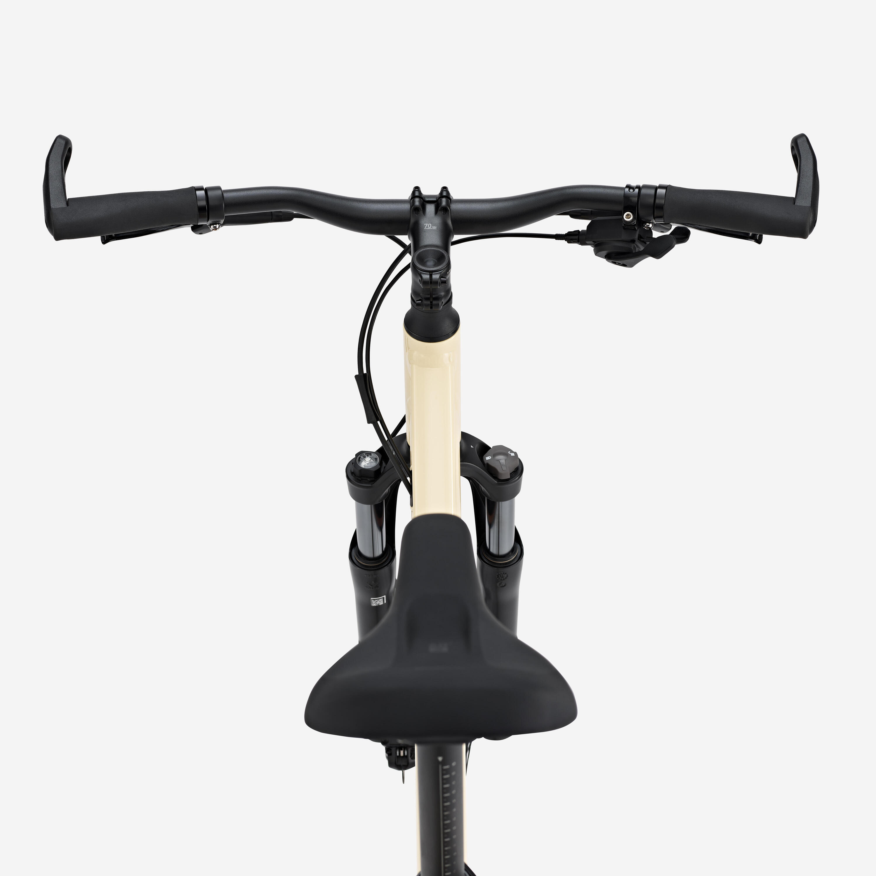 Bicicleta Todocamino Actv 500 Amarillo Cuadro Bajo 6/9