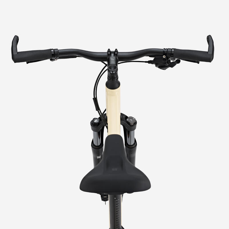 Bicicleta de Trekking Quadro Baixo, ACTV 500 Amarelo