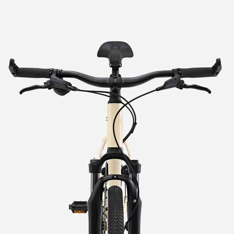 Bicicleta de Trekking Quadro Baixo, ACTV 500 Amarelo