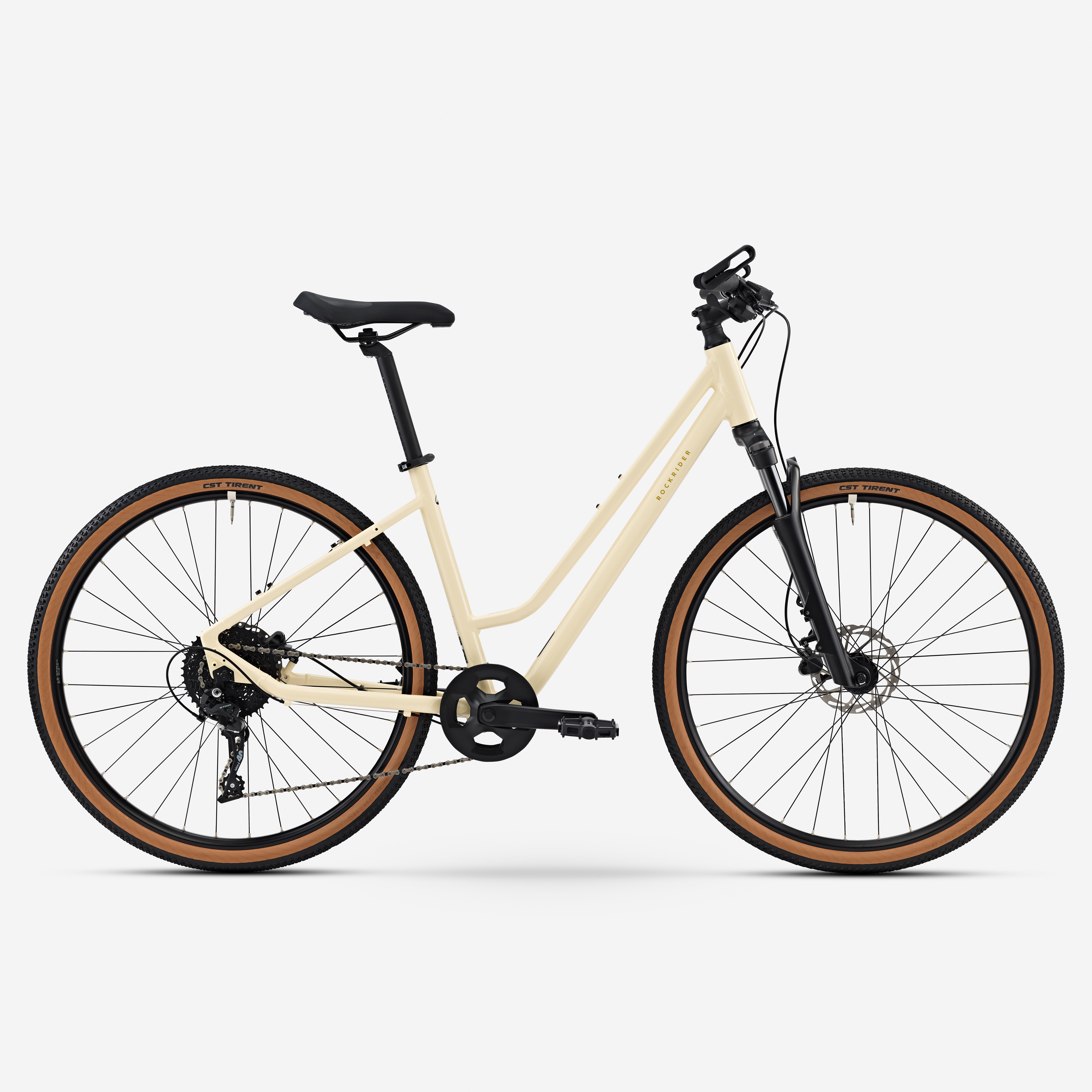 RIVERSIDE Trekkingrad 28 Zoll Rockrider ACTV 500 LF gelb | 03608391888930 RIVERSIDE Trekkingrad 28 Zoll Rockrider ACTV 500 LF gelb | 03608391888930