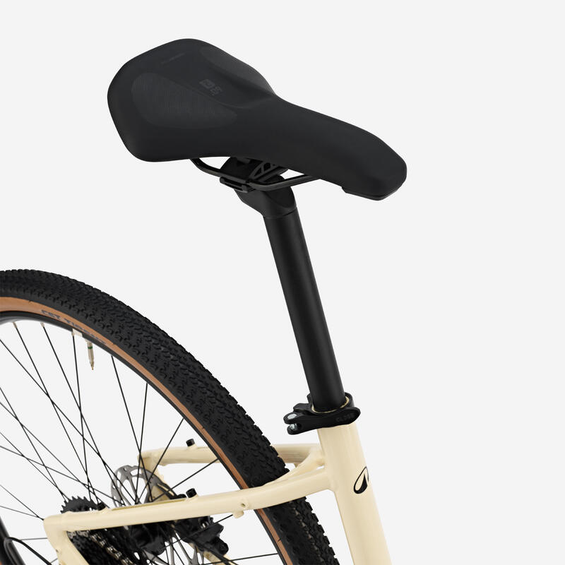 Bicicleta de Trekking Quadro Baixo, ACTV 500 Amarelo