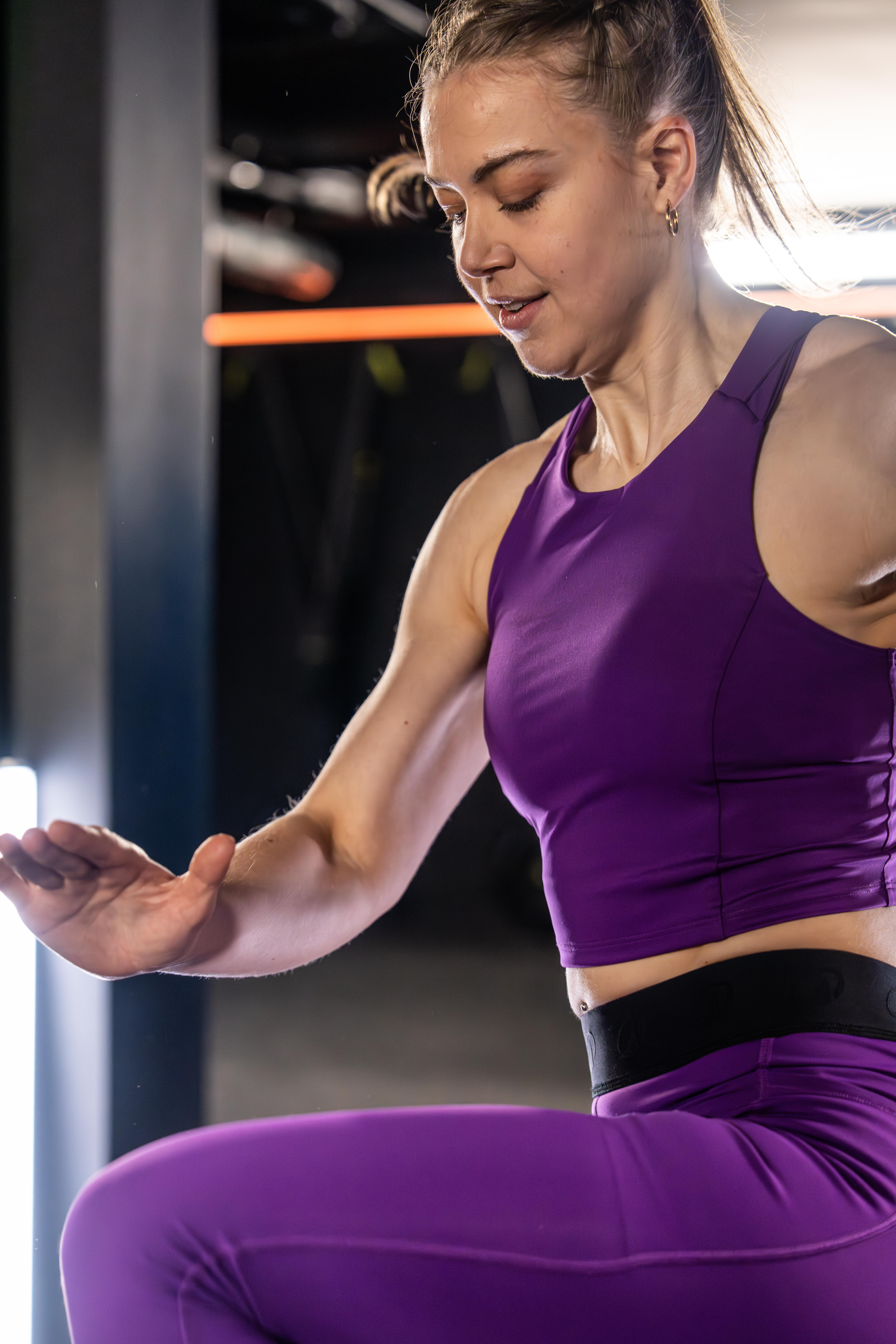 Women's Body-Hugging Crop Top - DOMYOS