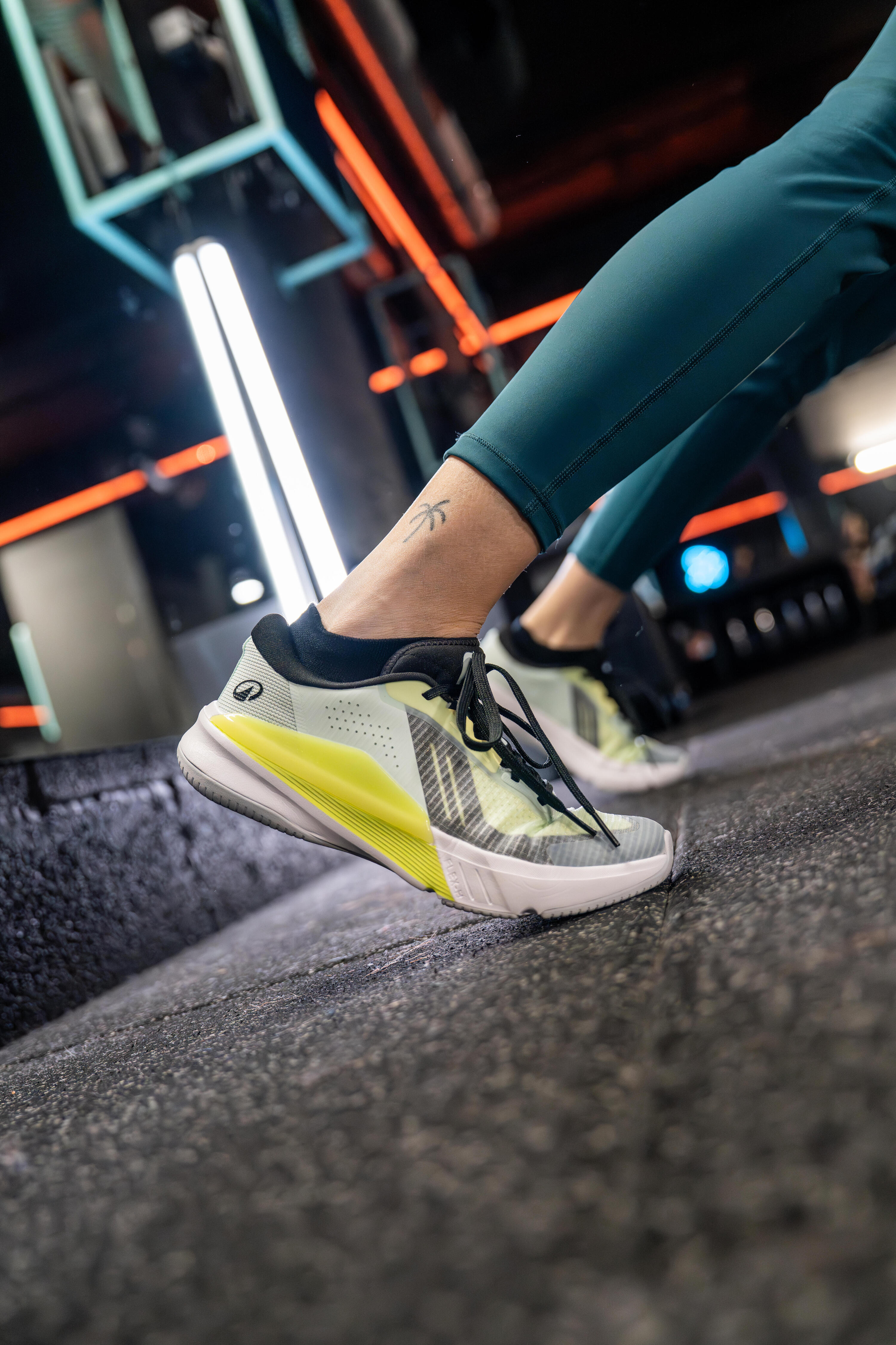 Chaussures de fitness et training maintien et stabilité, femme, Energy+ vert 14/18